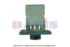 AKS DASIS 700124N Resistor, interior blower